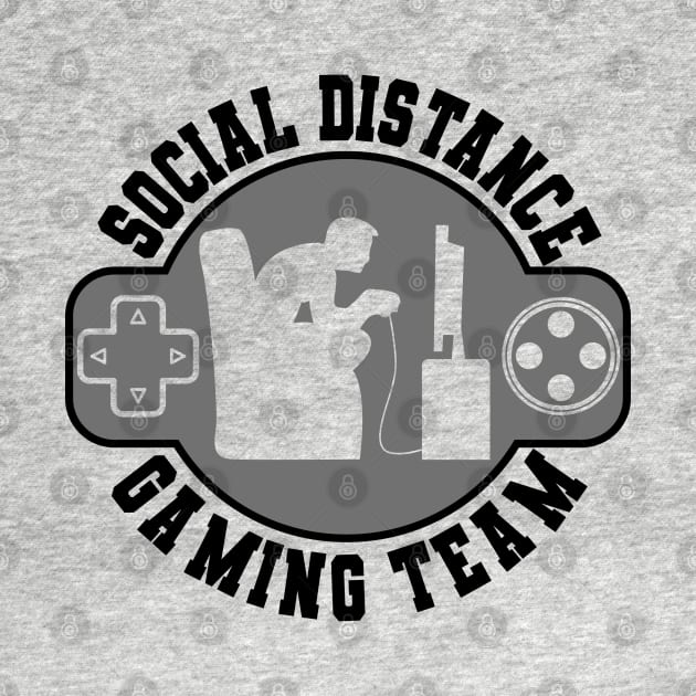 Social Distancing Gaming Gamer Corona Covid-19 by Kuehni